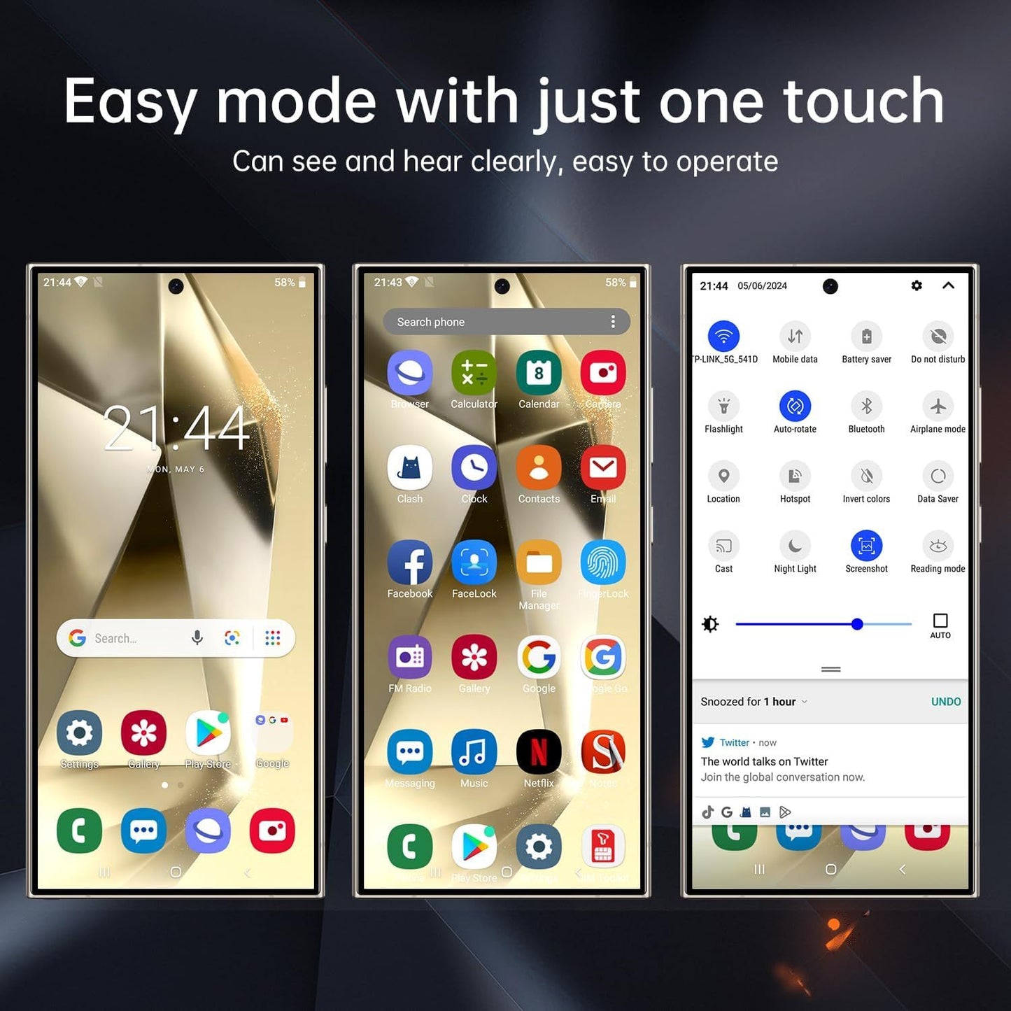 Ultra Unlocked Android 14 Smartphone C25 - 8+256GB - All gadgets Market #