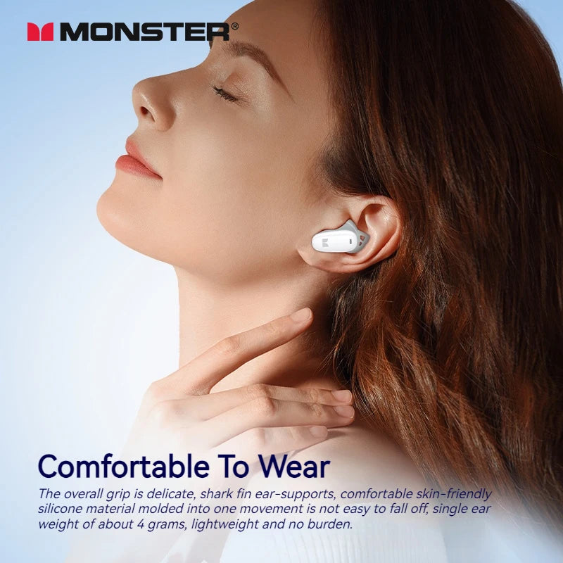 Monster TWS Earbuds AI Noise Cancelling Bluetooth 5.4 IPX5 - All gadgets Market #