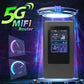Chaneve MiFi Mobile Modem 5G sim card Wifi Router Poket WiFi5 Dual Band 5Ghz Hotspot Portable Wi-Fi Device With 4400mAh Battery - All gadgets Market #