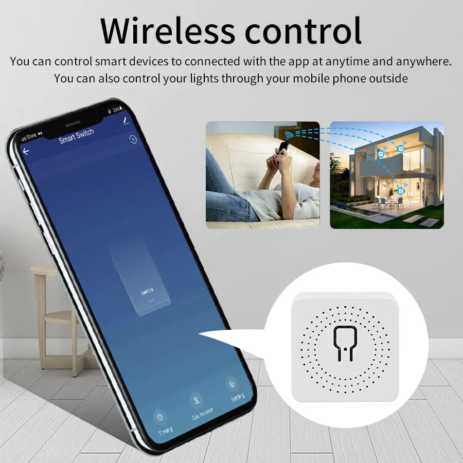 16A/20A WiFi Smart Switch Module - Cozy Life App Control - All gadgets Market #