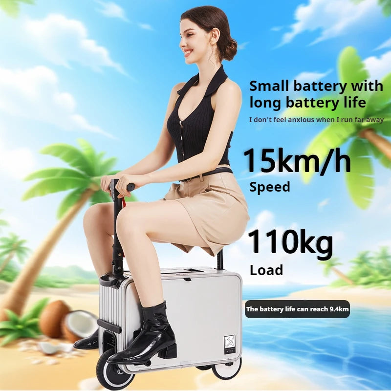 Smart Electric Walking Suitcase - All gadgets Market #