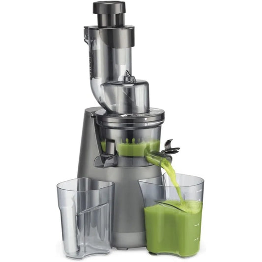 Black & Grey Slow Juicer Blender - All gadgets Market #