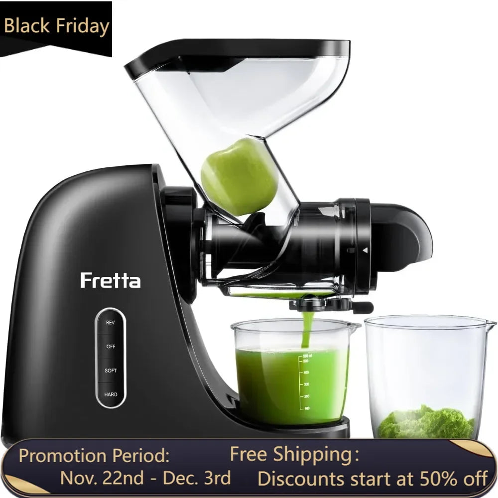 3-Inch Wide Feed Chute Masticating Cold Press Juicer - All gadgets Market #