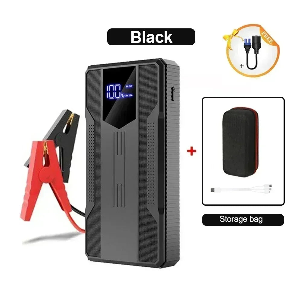 99800mAh 20000mAh Car Jump Starter 3000A Starting Device Portable Power Bank Battery Starter Launcher For Car Booster Articles - All gadgets Market #