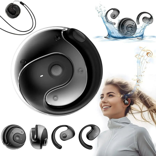 OWS Wireless Headphones Bluetooth Headset with Mics HiFi Stereo Sound Earphones Smart Touch Sports Waterproof Earbuds for phone - All gadgets Market #